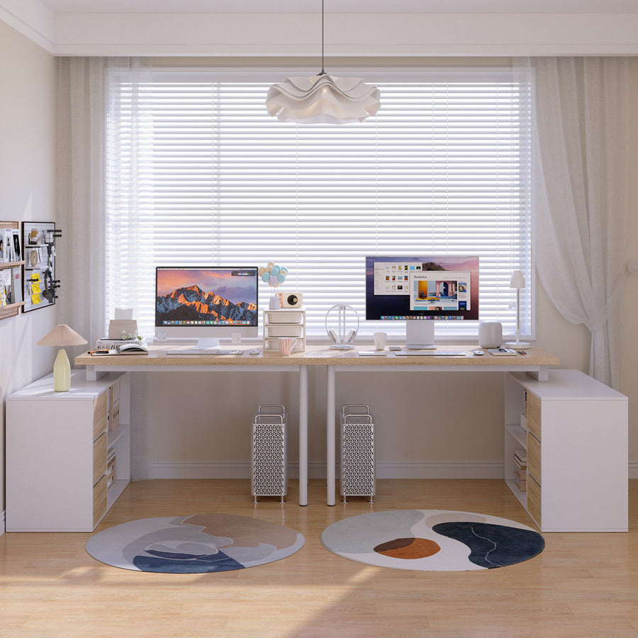 Luitgard 53'' W L-Shaped Writing Desk