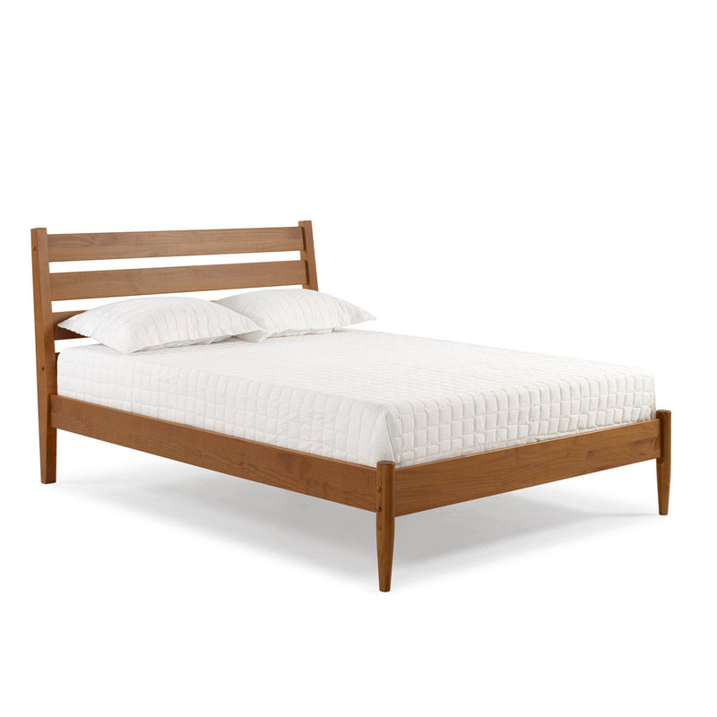 Ashlie Queen Size Solid Wood Bed