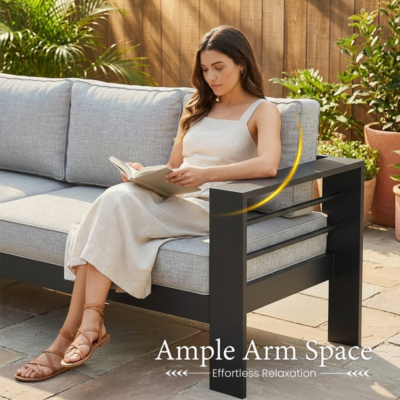 Alturas Searl Product 7 - Person Outdoor Seating Group with Cushions