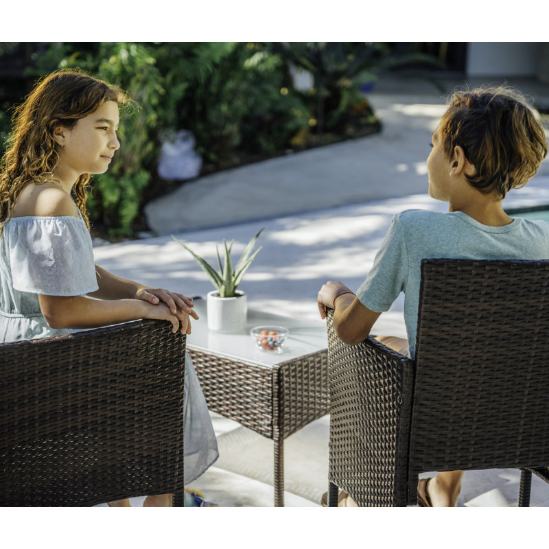 4-Person Outdoor Patio Conversation Seating Set