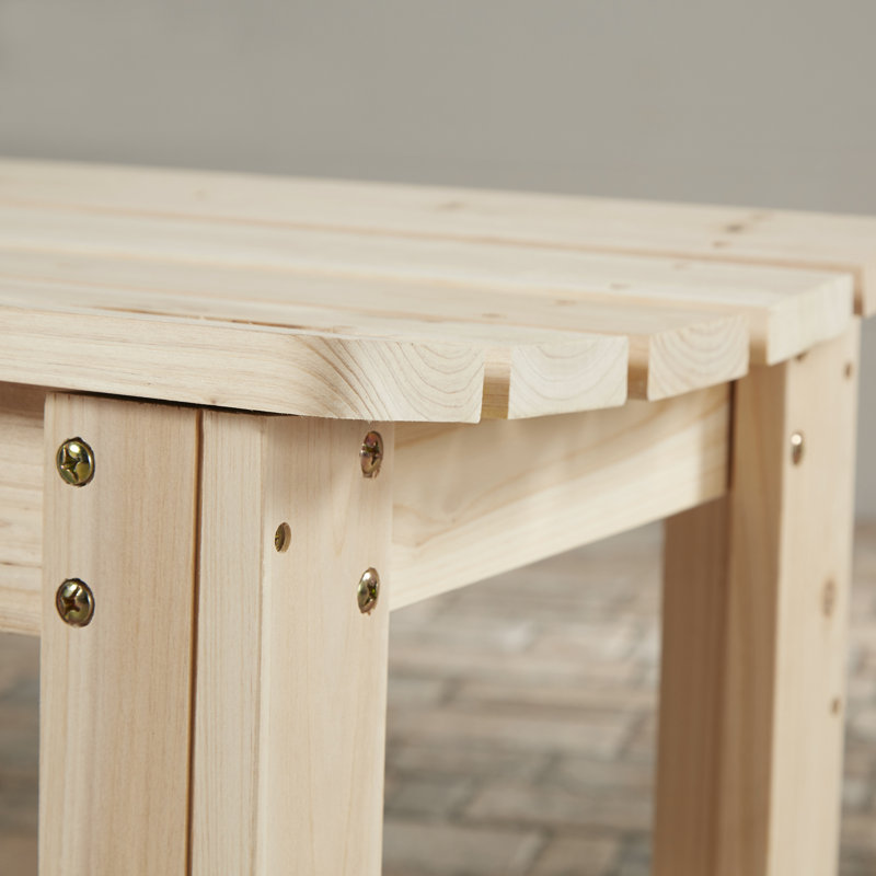 Heritage 5' Rustic Outdoor Patio Garden Bench