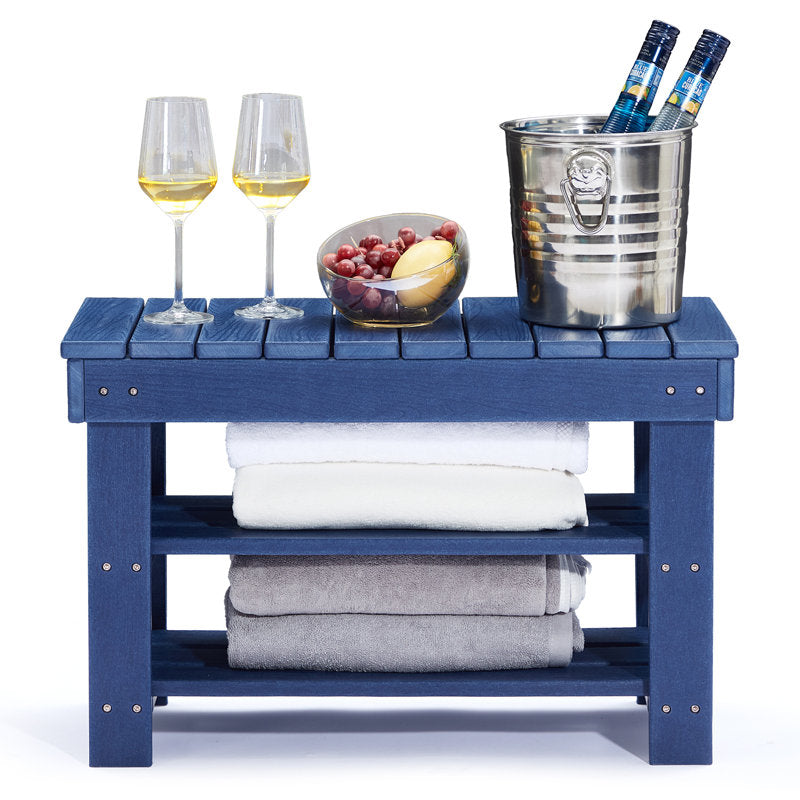 Belem HDPE Storage Bench
