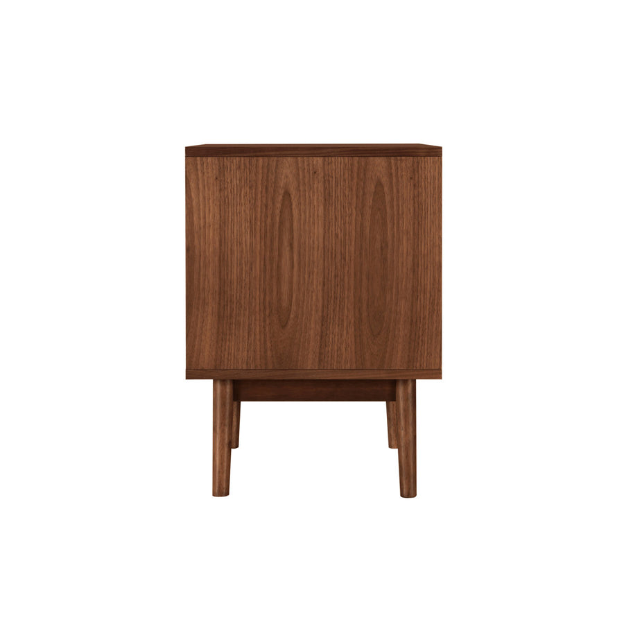 Indra 22" H 1-Drawer Wood Nightstand