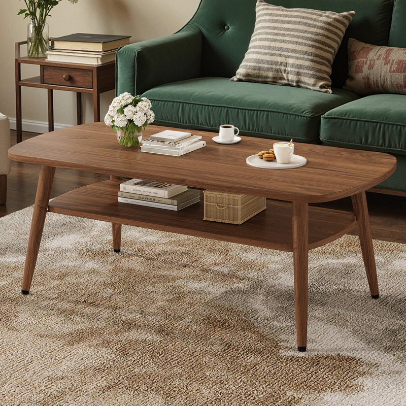 43.4" Coffee Table with Storage