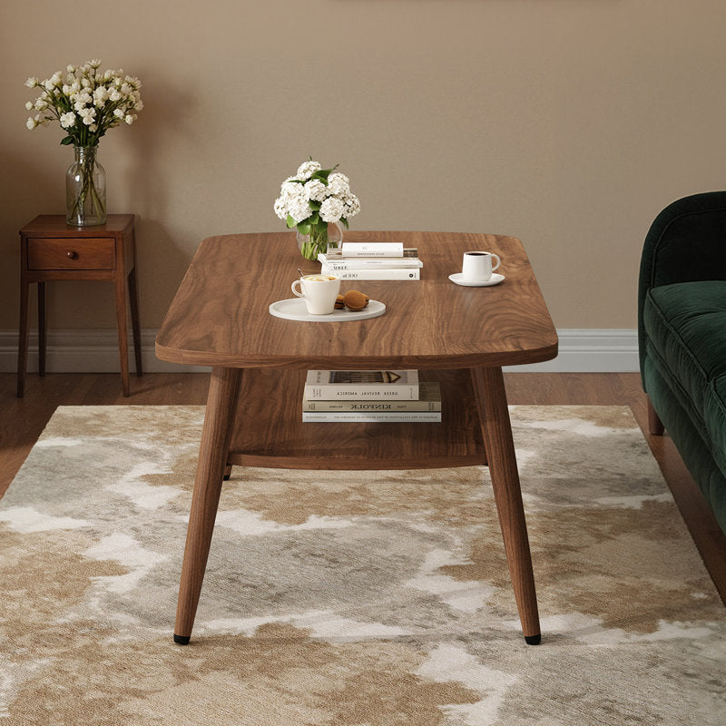 43.4" Coffee Table with Storage