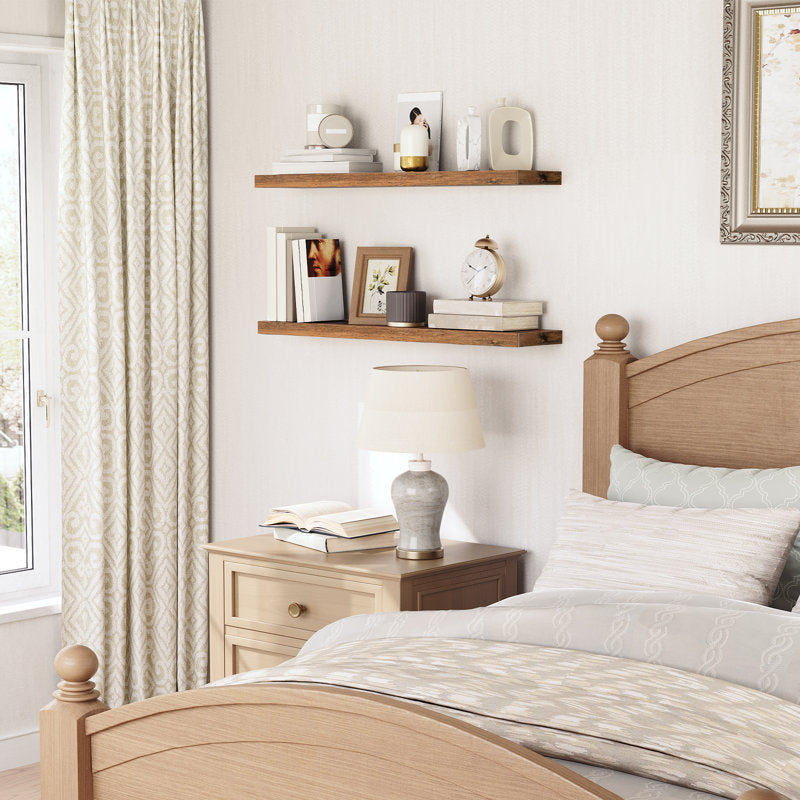 Kayleah 2 Piece Floating Shelf