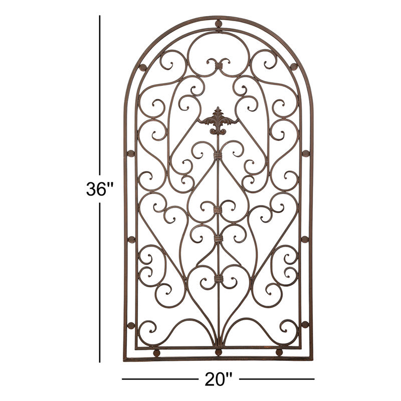 Ornate Scrollwork Wall Décor