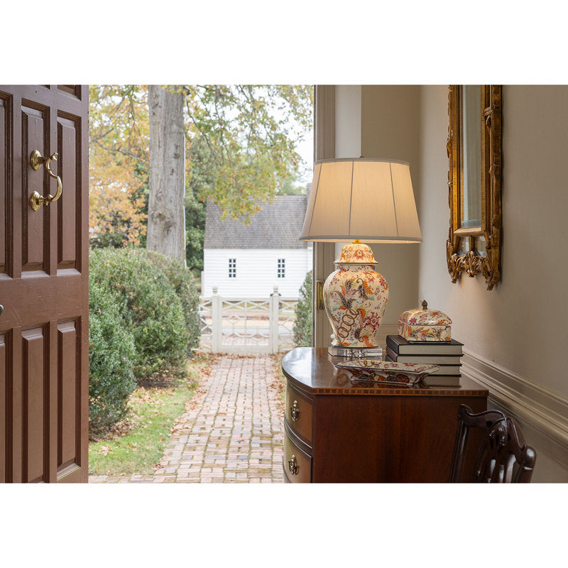 Zynova Rectangular Gold Accented Box Set - Cream Faux Shagreen