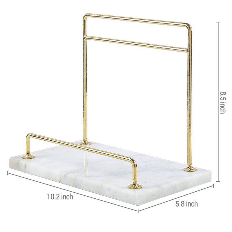 Earskin Marble Countertop Reading Magazine Holder
