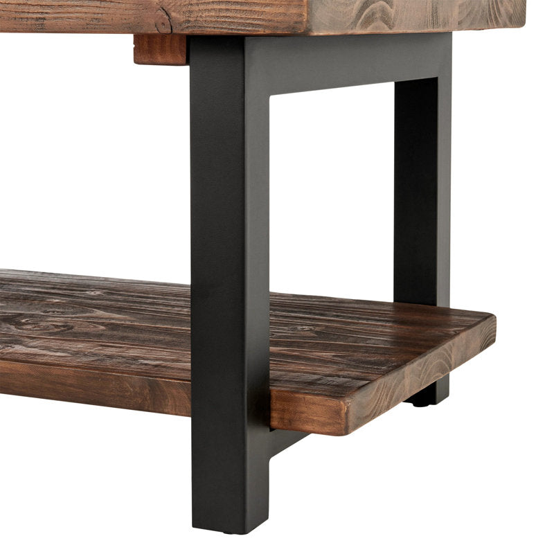 Pomona 42" Solid Wood Coffee Table