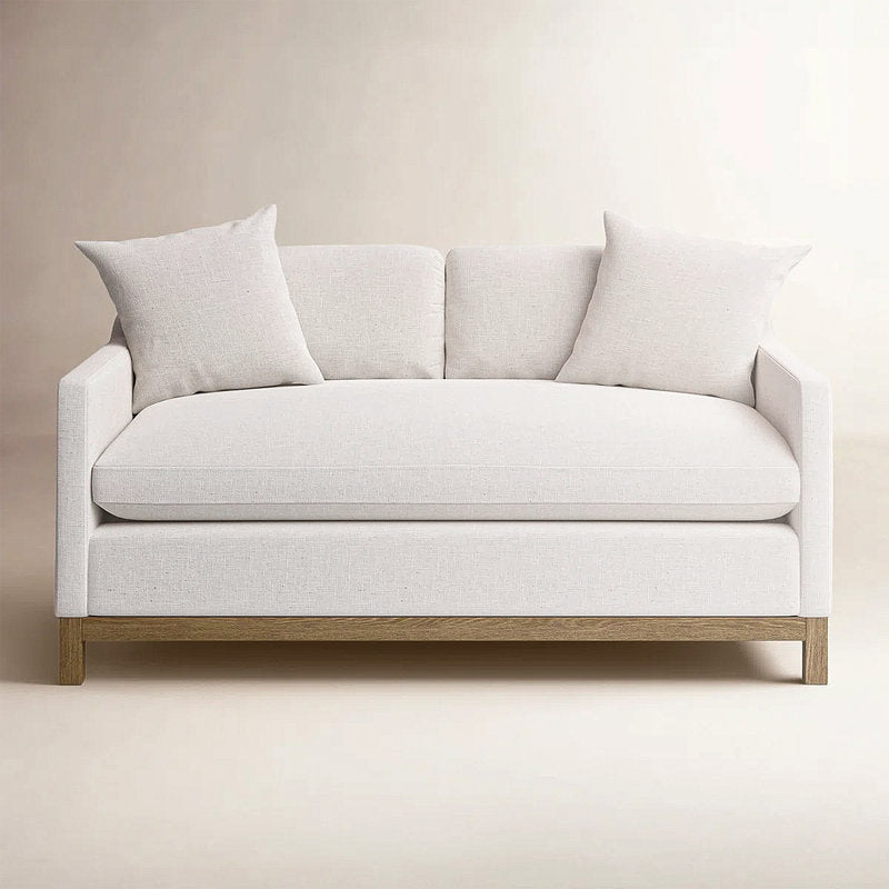 Upholstered Standard Loveseat with Deep Seat Cushions