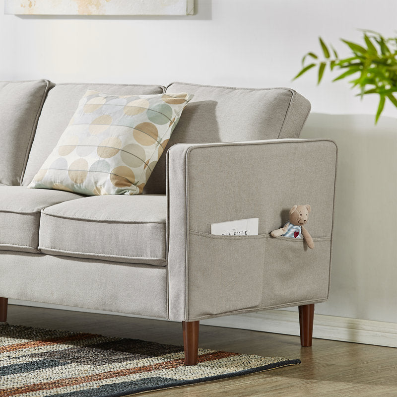 Hana 78" Square Arm Sofa