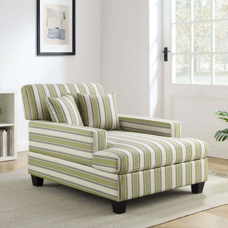 Monroeville 37" W Upholstered Chaise Lounge