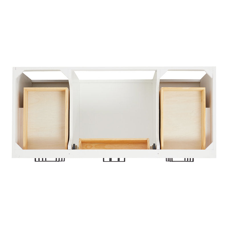 Osoria 48'' Solid Wood Single Bathroom Vanity Base Only, Base Cabinet without Top