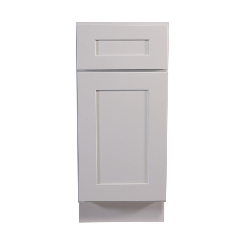 Brookings Unassembled Shaker Base Kitchen Cabinet, White
