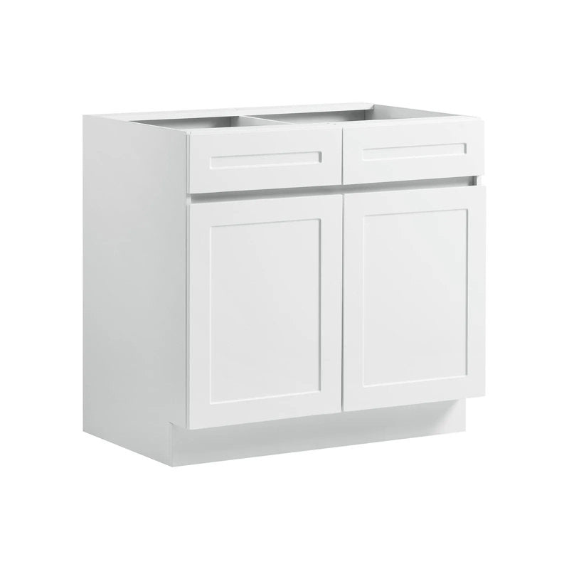 Shaker Base Cabinet 36" W x 24" D x 34.5" H Ready to Assemble Cabinet White