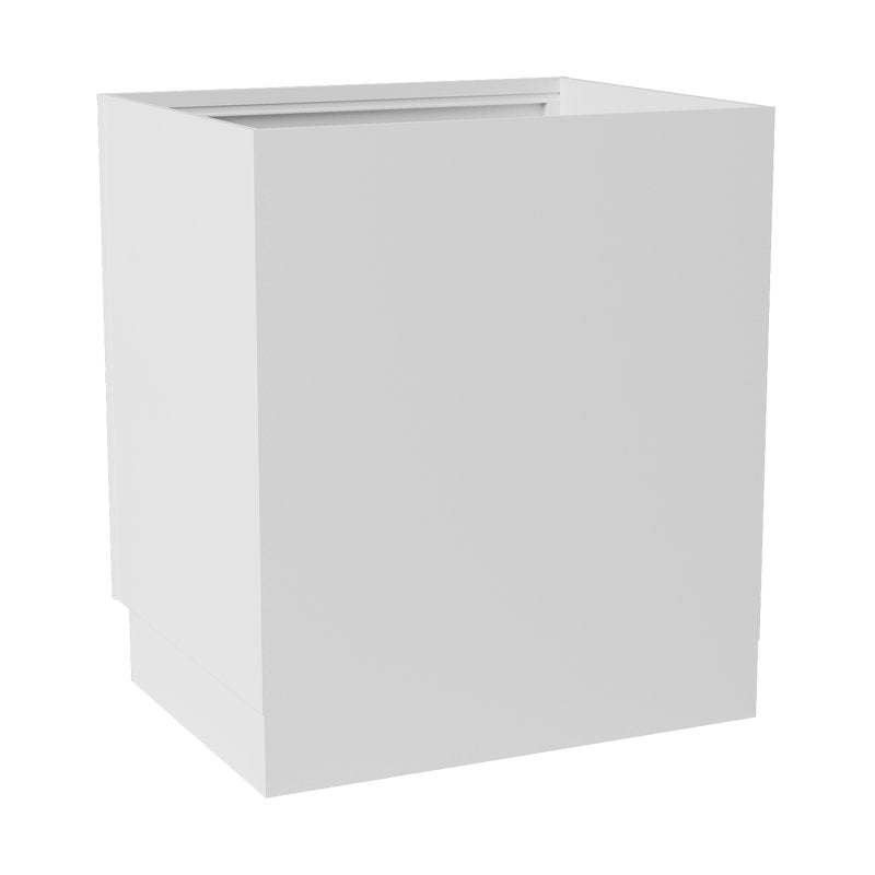 33"W x 34.5"H x 24"D RTA Sink Base Kitchen Cabinet with White Birch Solid Wood