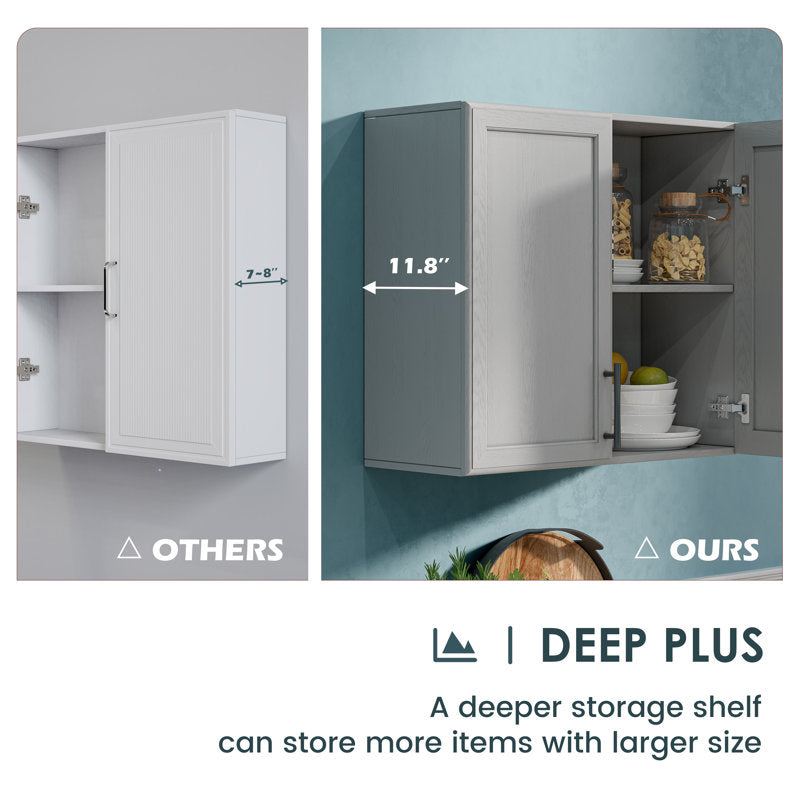 24"Kitchen Laundry Wall Amount Cabinet