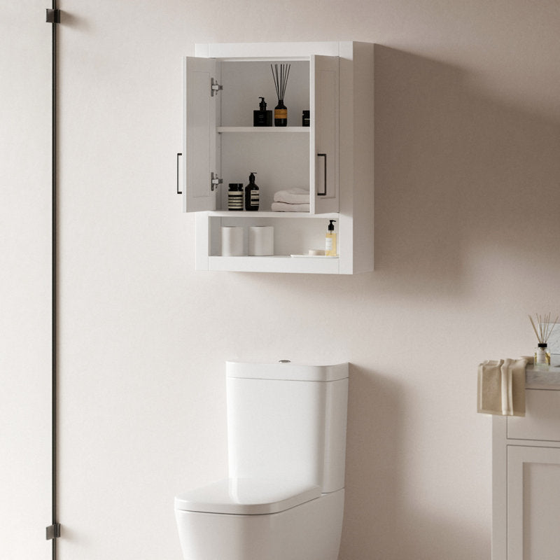Solid Wood Bathroom Wall cabinet 31"H x 23.1W"