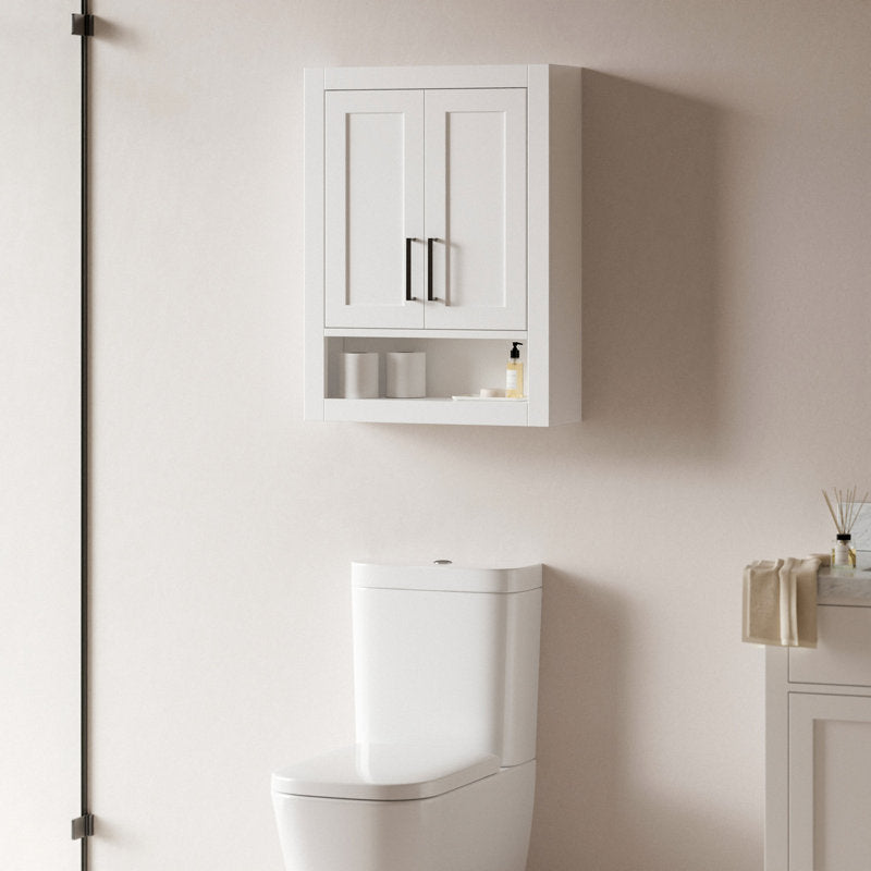 Solid Wood Bathroom Wall cabinet 31"H x 23.1W"