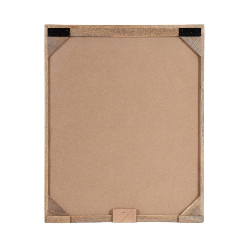 Domitilla 22" W Solid Wood and Metal Wall-Mounted Bathroom Cabinet