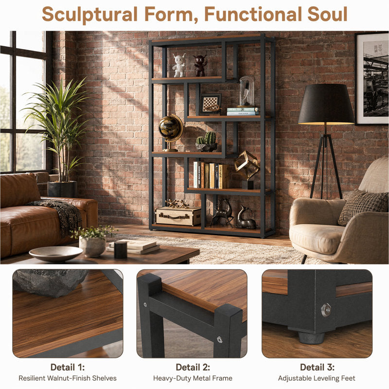 Elex Geometric Bookcase