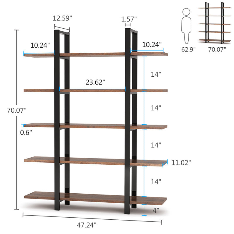 Jocqua Etagere Bookcase