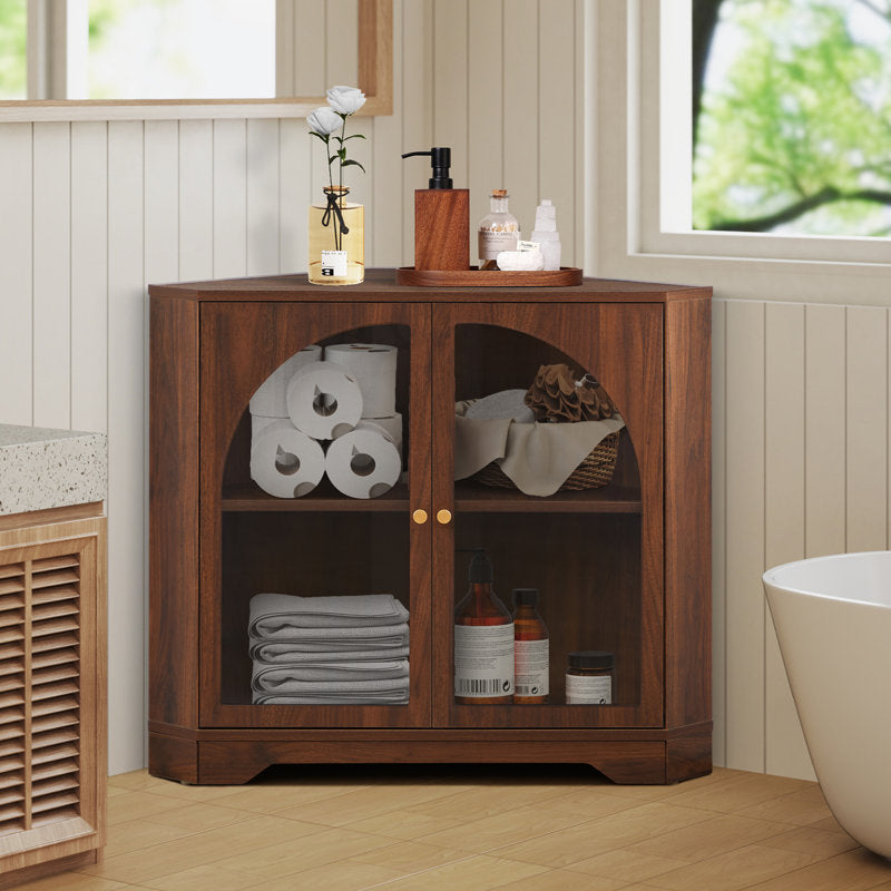 2 - Door Corner Accent Cabinet