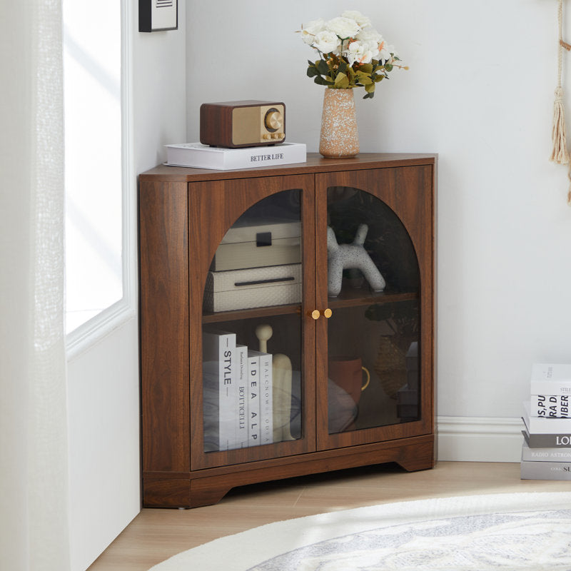 2 - Door Corner Accent Cabinet