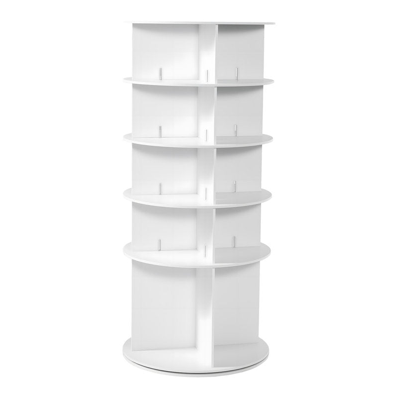 5-Tier Rotating Shoe Rack Tower, 360° Spinning Organizer