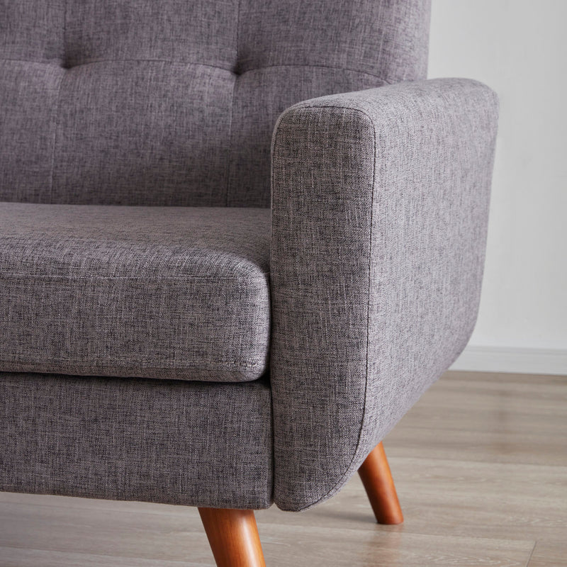 Jadier 66" Upholstered Square Arm Loveseat