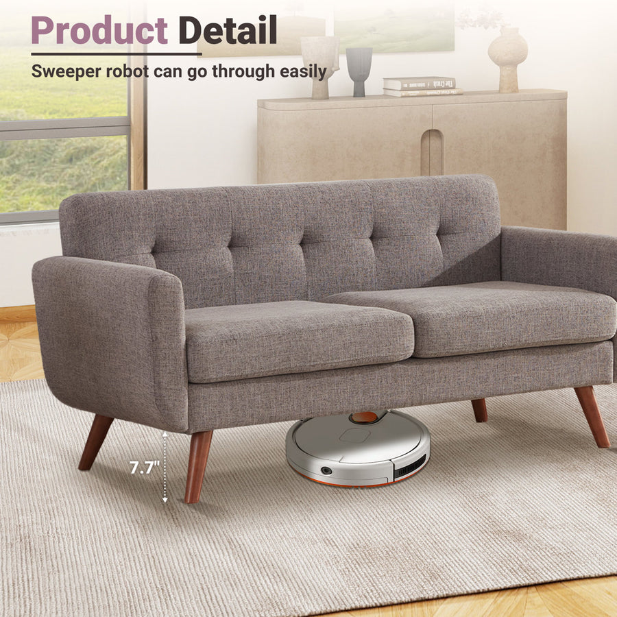 Jadier 66" Upholstered Square Arm Loveseat