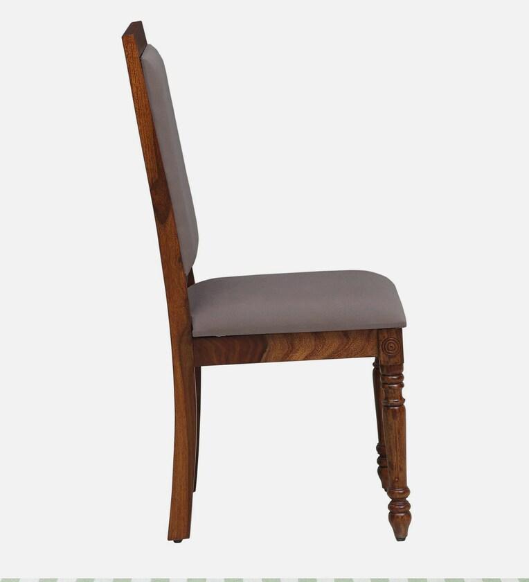 Sheesham Wood 4 Seater Dining Set In Honey Oak Finish