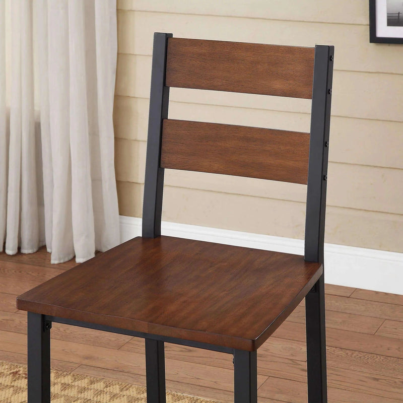 Austen 5-Piece Counter Height Dining Set, Vintage Oak
