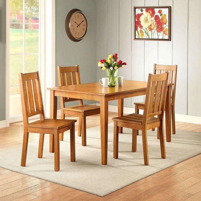 5-Piece Wooden Dining Set