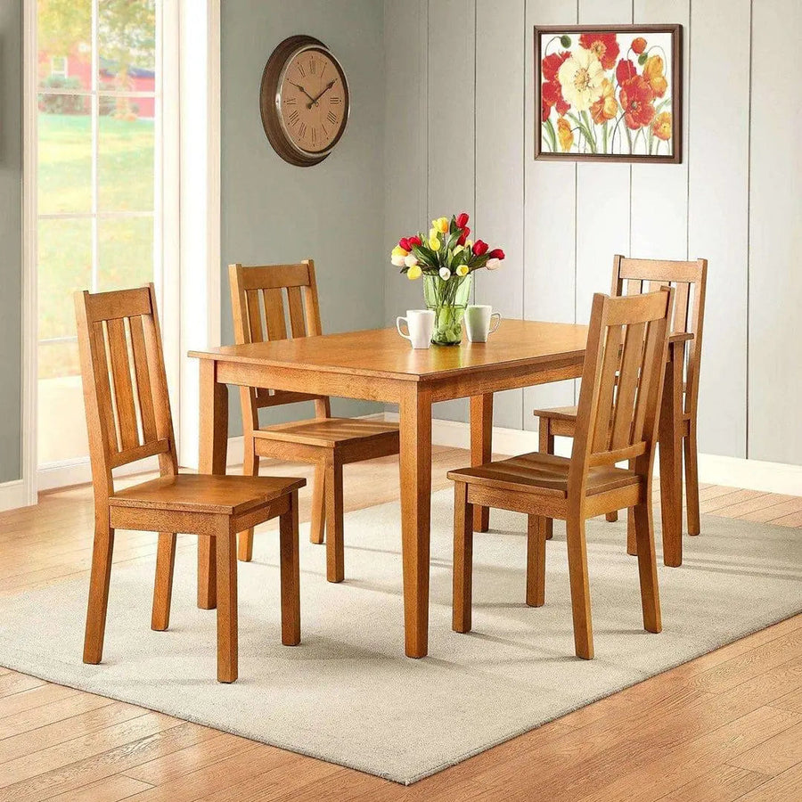 5-Piece Wooden Dining Set
