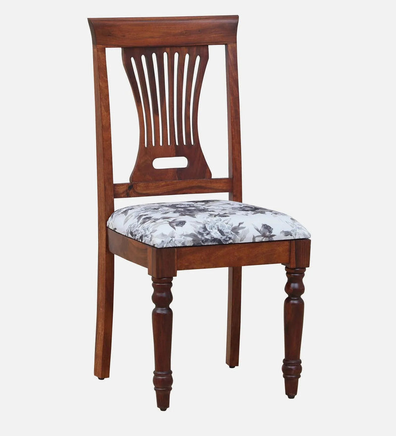 Sheesham Wood 4 Seater Dining Set in Scratch Resistant Honey Oak Finish