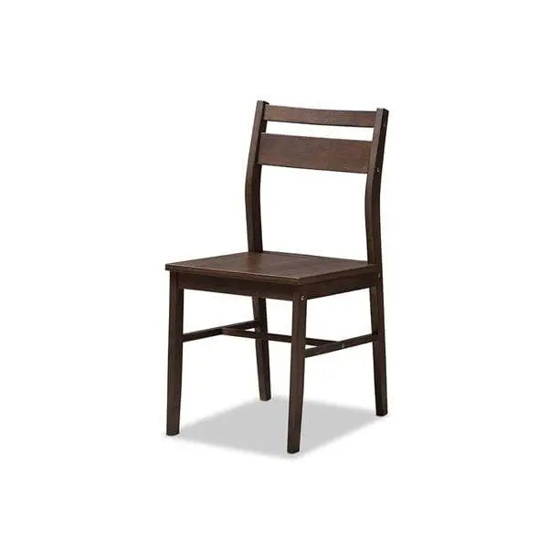 Baxton Studio Lovy 5 Piece Rectangular Dining Set