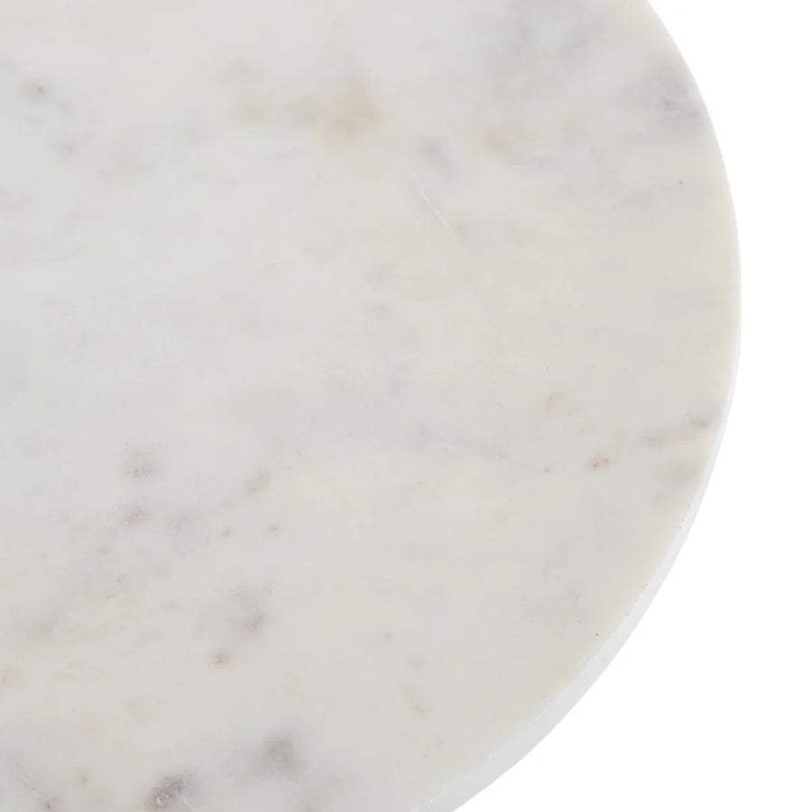 Cemil Marble Top End Table