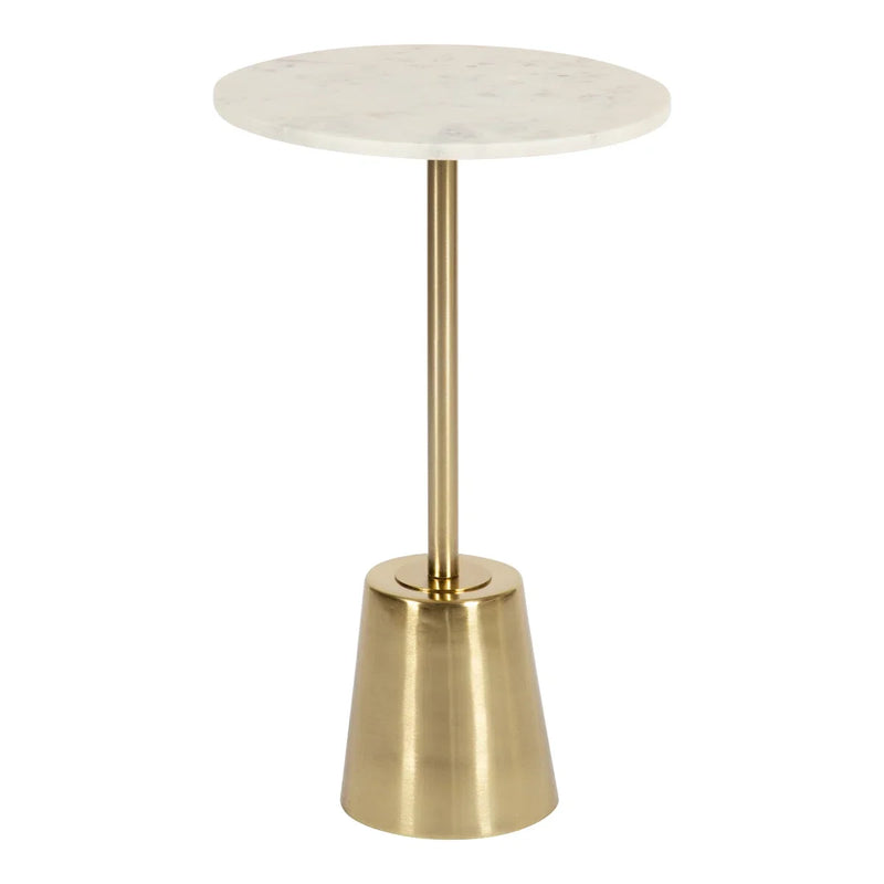 Cemil Marble Top End Table