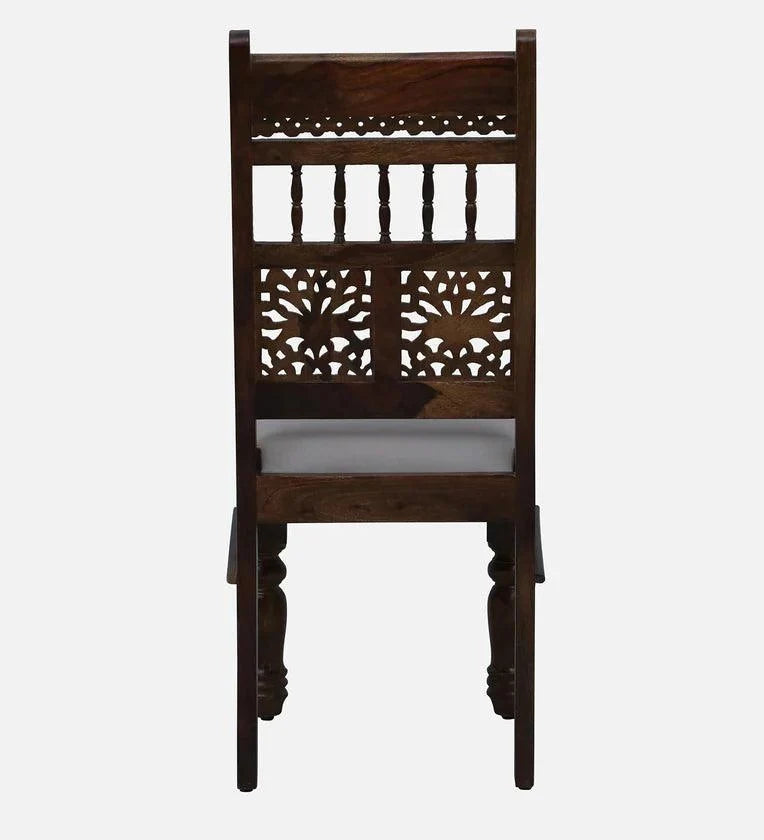 Sheesham Wood 6 Seater Dining Set In Provincial Teak Finish With Bench