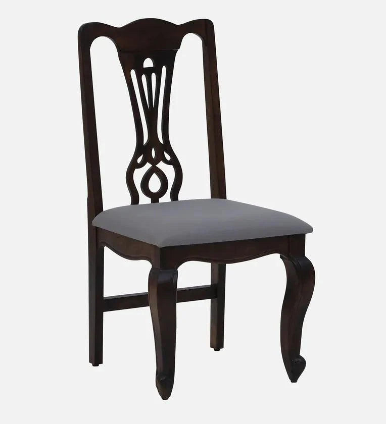 Sheesham Wood 6 Seater Dining Set In Scratch Resistant Provincial Teak Finish