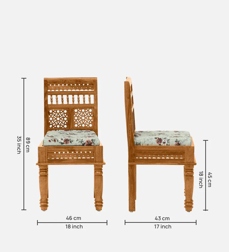 Sheesham Wood 6 Seater Dining Set In Scratch Resistant Rustic Teak Finish With Bench