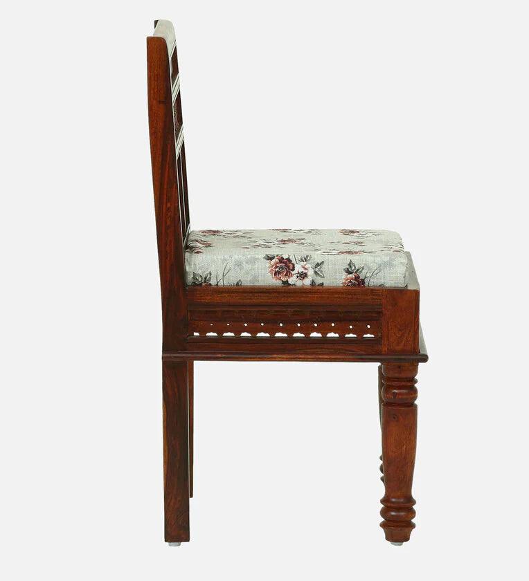 Sheesham Wood 6 Seater Dining Set In Scratch Resistant Honey Oak Finish