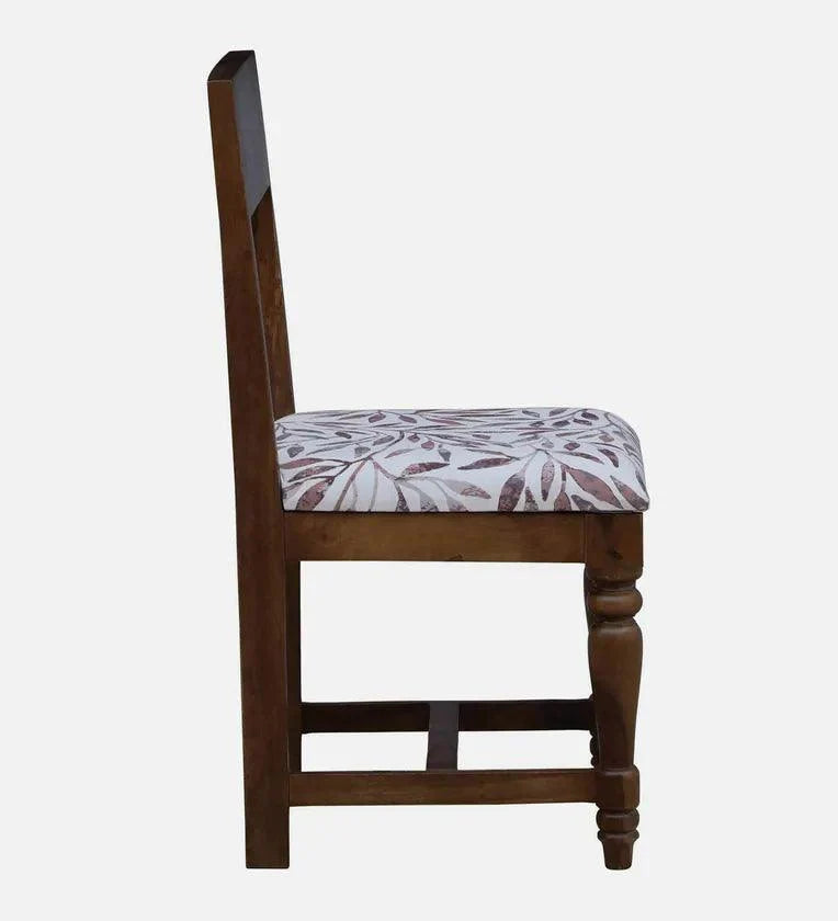 Sheesham Wood 6 Seater Dining Set In Scratch Resistant Provincial Teak Finish