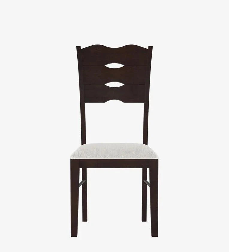 Solid Wood 4 Seater Dining Set In Wenge Finish