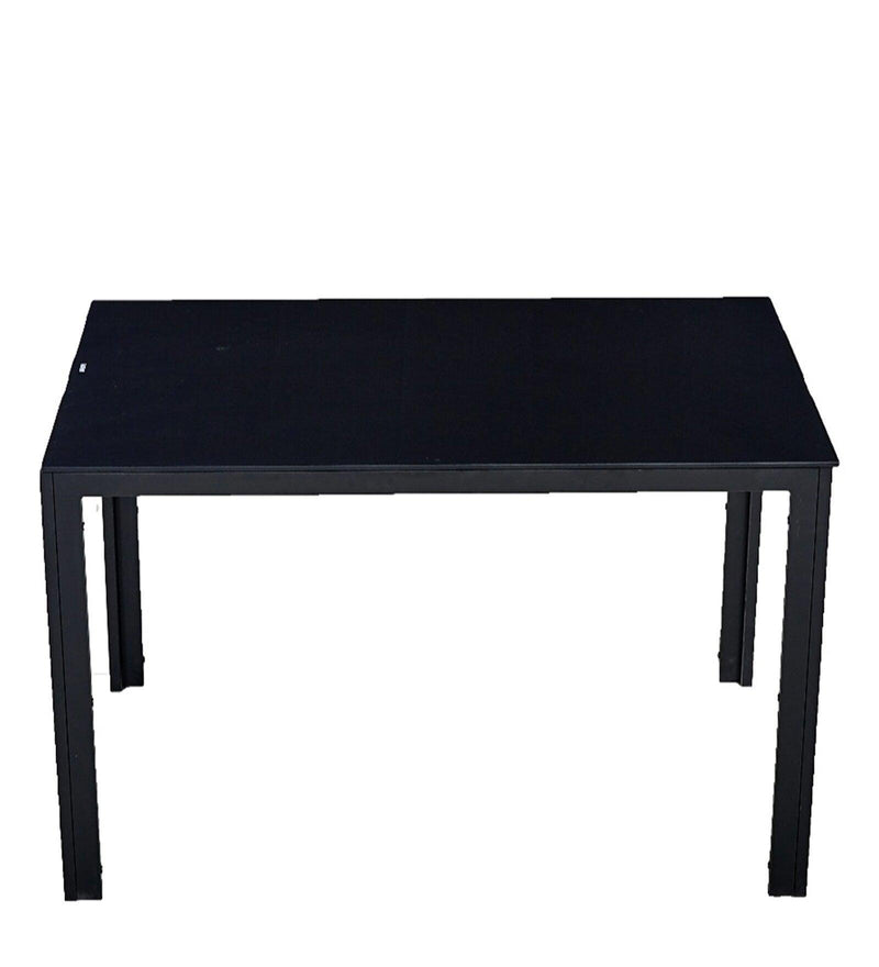 4 Seater Dining Set in Black Colour