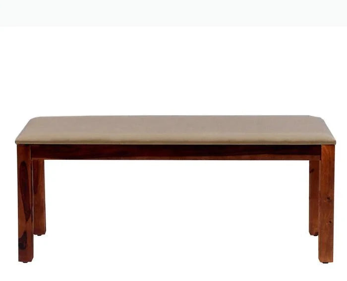 Jiayi Sheesham Wood 6 Seater Dining Table Set with 4 Chair & Becnch for Dining Room
