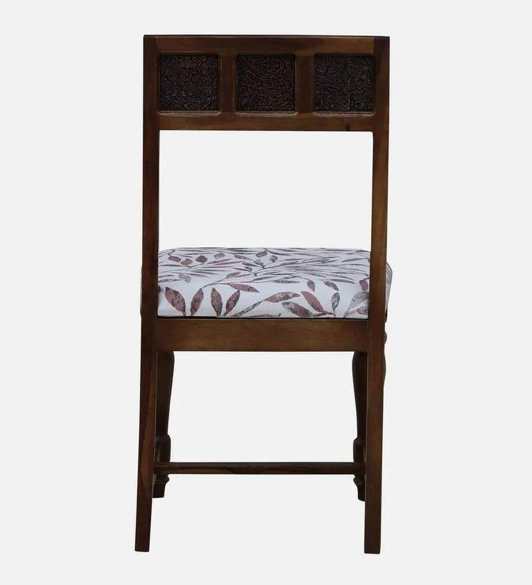 Sheesham Wood 6 Seater Dining Set In Scratch Resistant Provincial Teak Finish