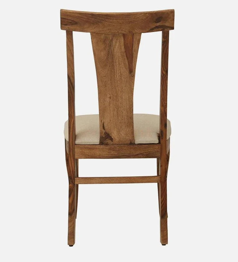 Sheesham Wood 6 Seater Dining Set In Rustic Teak Finish With Bench
